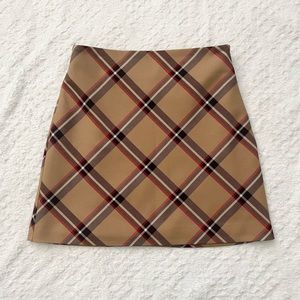 Plaid Skirt